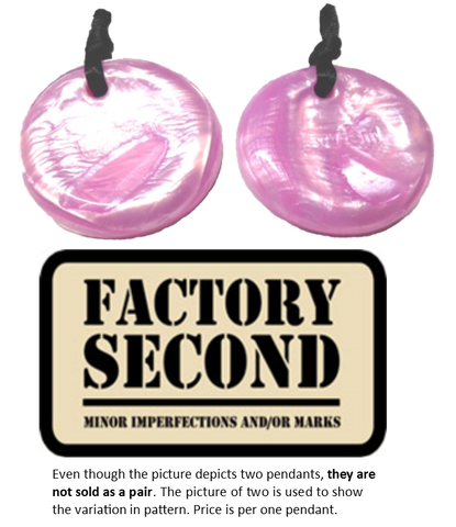 Factory Seconds - Disc Pendant: Gumdrop