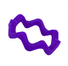 Wave Bangle - Purple