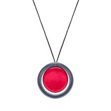 Spinner Necklace - Red